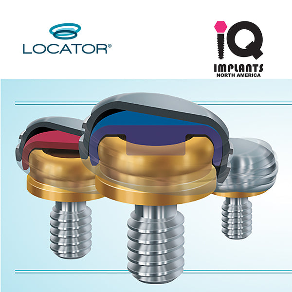 Locator Attachments - IQ IMPLANTS USA