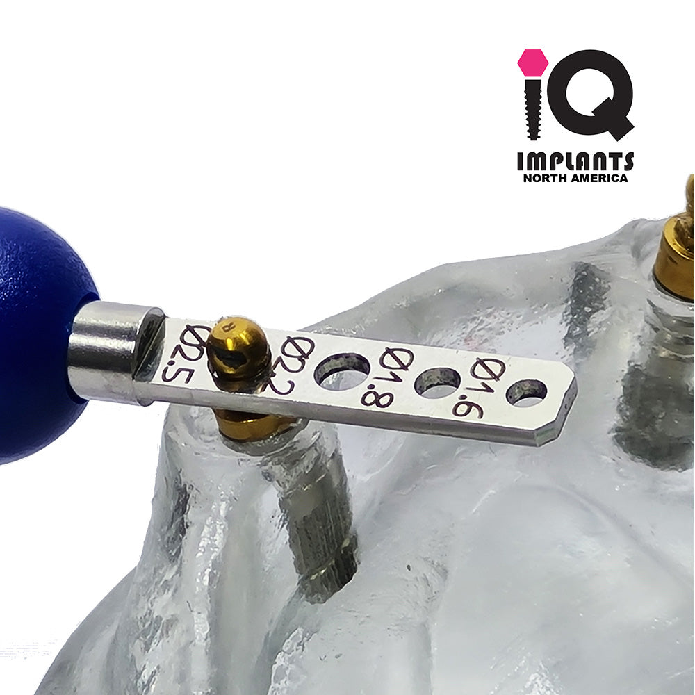 Ball Diameter Measuring Tool for 1.6mm - 2.5mm diameter balls