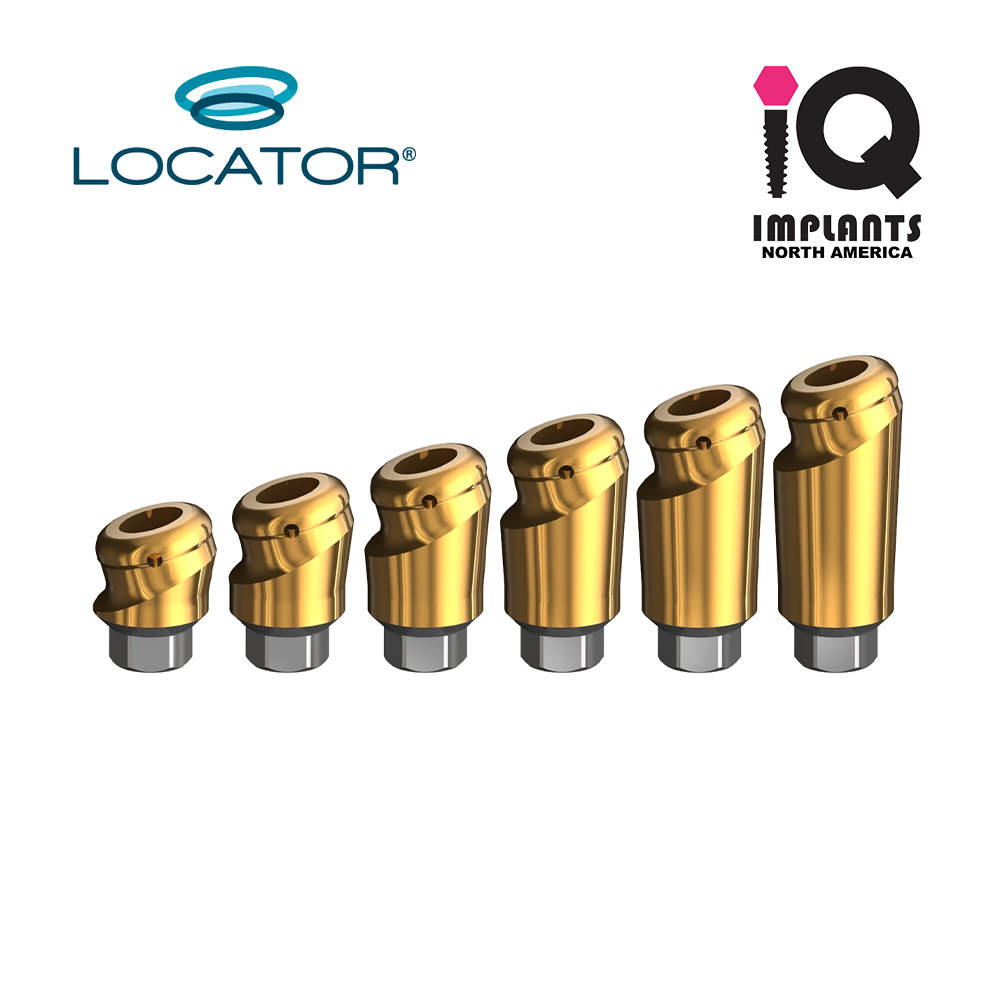 LOCATOR Angled 15° BioHorizons® Tapered Internal Hex 3.0