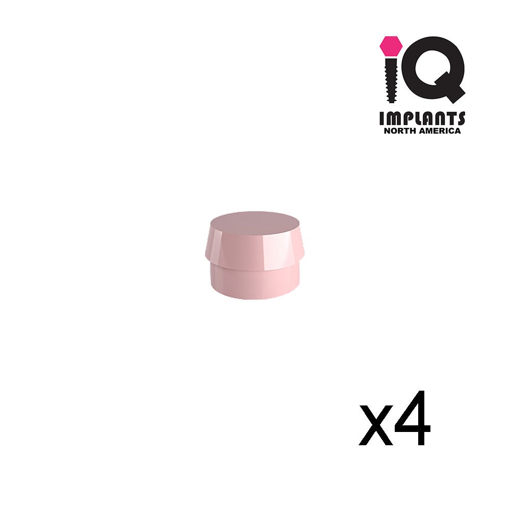 Ball Micro 1.8mm Retentive Caps Soft, Pink 1.76lbs / 800gr (4Pk)