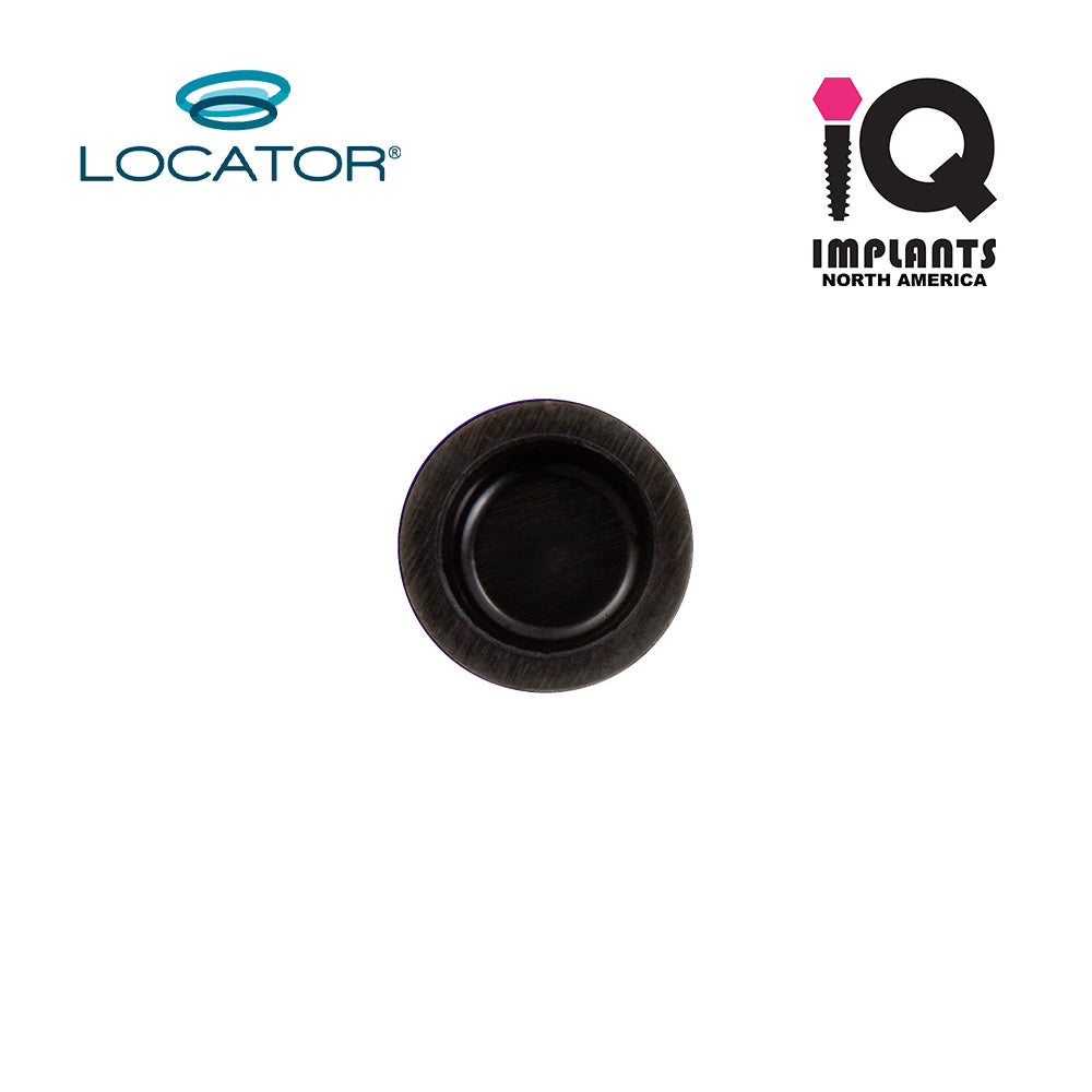 Locator Processing Retention Inserts Caps, Black (20 pk)