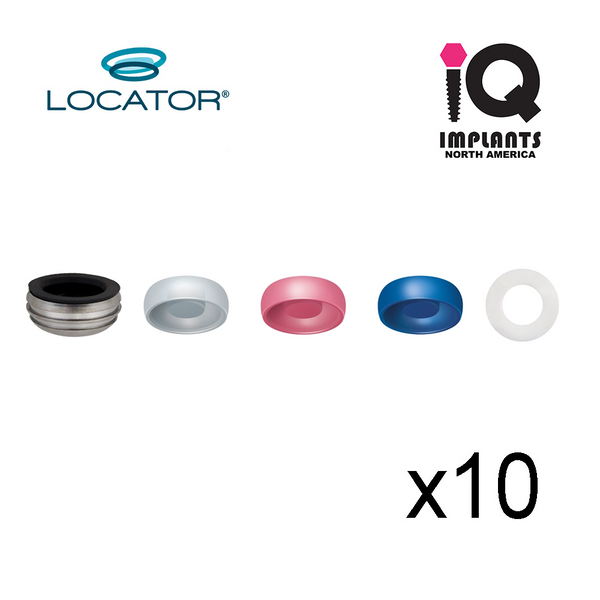 LOCATOR® Standard Male Processing Package, 10 pack - IQ IMPLANTS USA