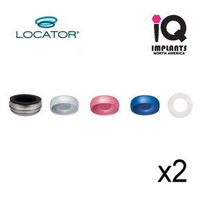 LOCATOR® Standard Male Processing Package, 2 pack