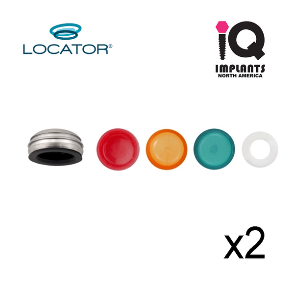 LOCATOR® Extended Range Male Processing Package, 2pack - IQ