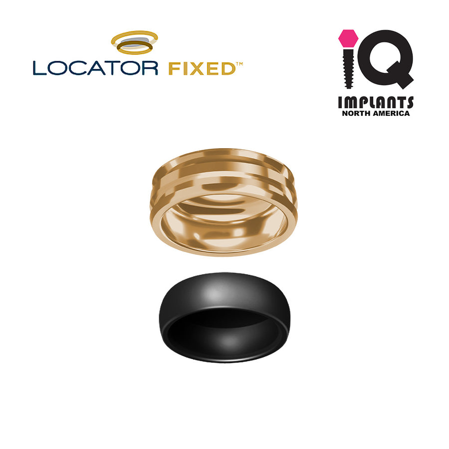 LOCATOR FIXED Metal Housing with Black Lab Processing Insert (10-Pack)
