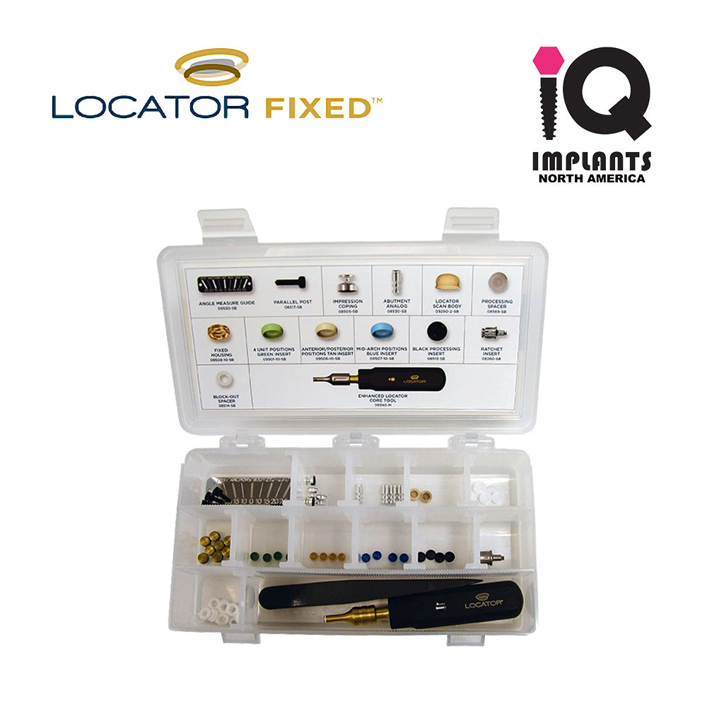 LOCATOR FIXED STARTER Kit with Components Storage Organizer