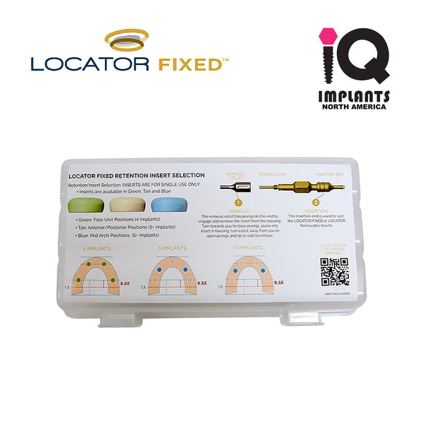 LOCATOR FIXED Processing Storage Organizer Box - IQ IMPLANTS USA
