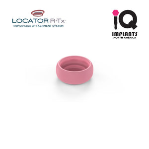 Zest LOCATOR R-Tx® Retention Insert Cap, Medium Retention, Pink (4 Pack)