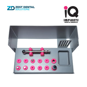 Prosthetic Kit for Zest Locators and Locators R-Tx with 30Ncm Wrench, 6pcs