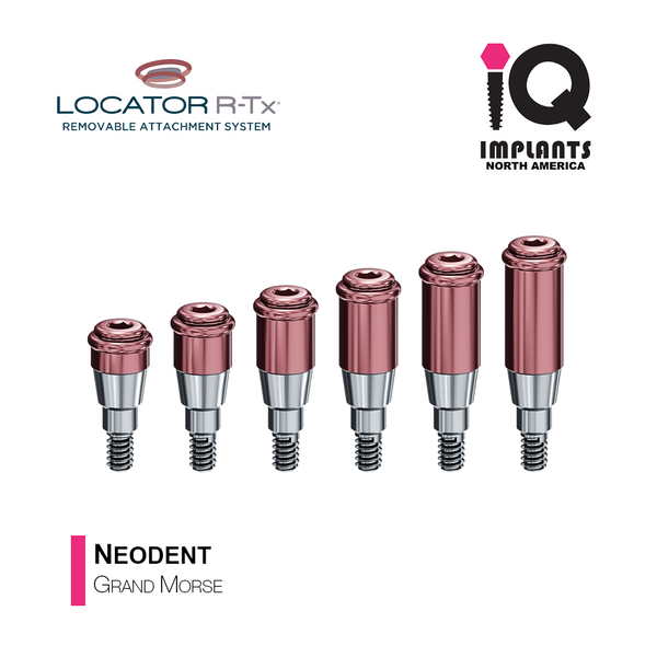 LOCATOR R-Tx Neodent Grand Morse Anchor - IQ IMPLANTS USA