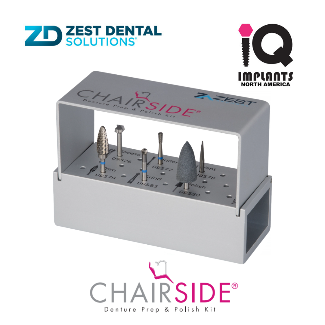 Zest CHAIRSIDE® Denture Prep & Polish Kit