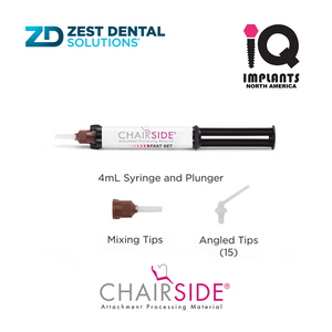 Zest CHAIRSIDE® Attachment Processing Material 8gm, 4ml Fast Set