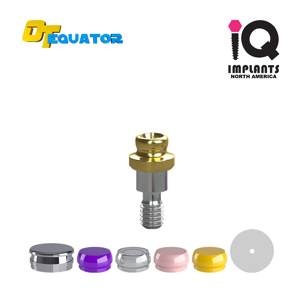 IQ IMPLANTS® Smart & Master EQUATOR Internal Hex SP 3.75 Platform