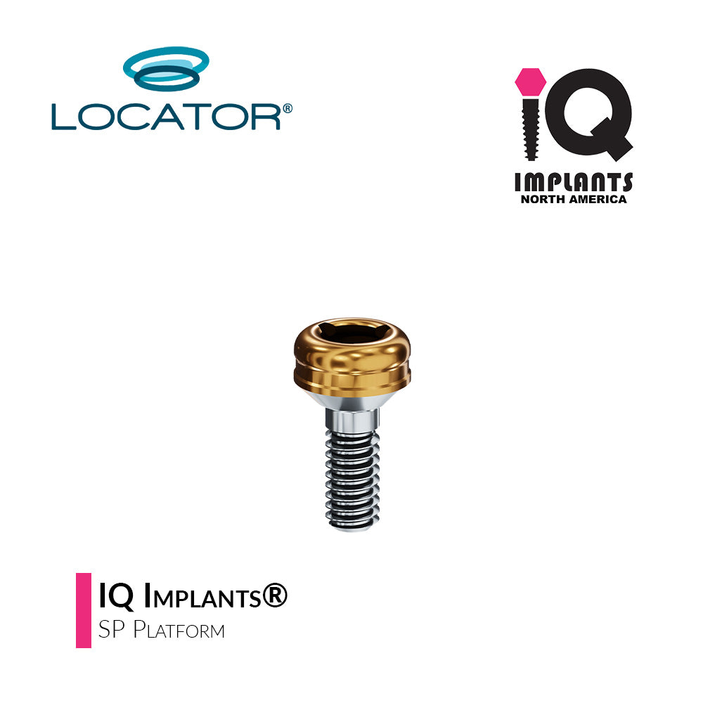 IQ IMPLANTS® Smart & Master Internal Hex SP 3.75mm Platform LOCATOR®