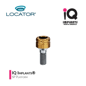 IQ IMPLANTS® Smart & Master Internal Hex SP 3.75mm Platform LOCATOR®