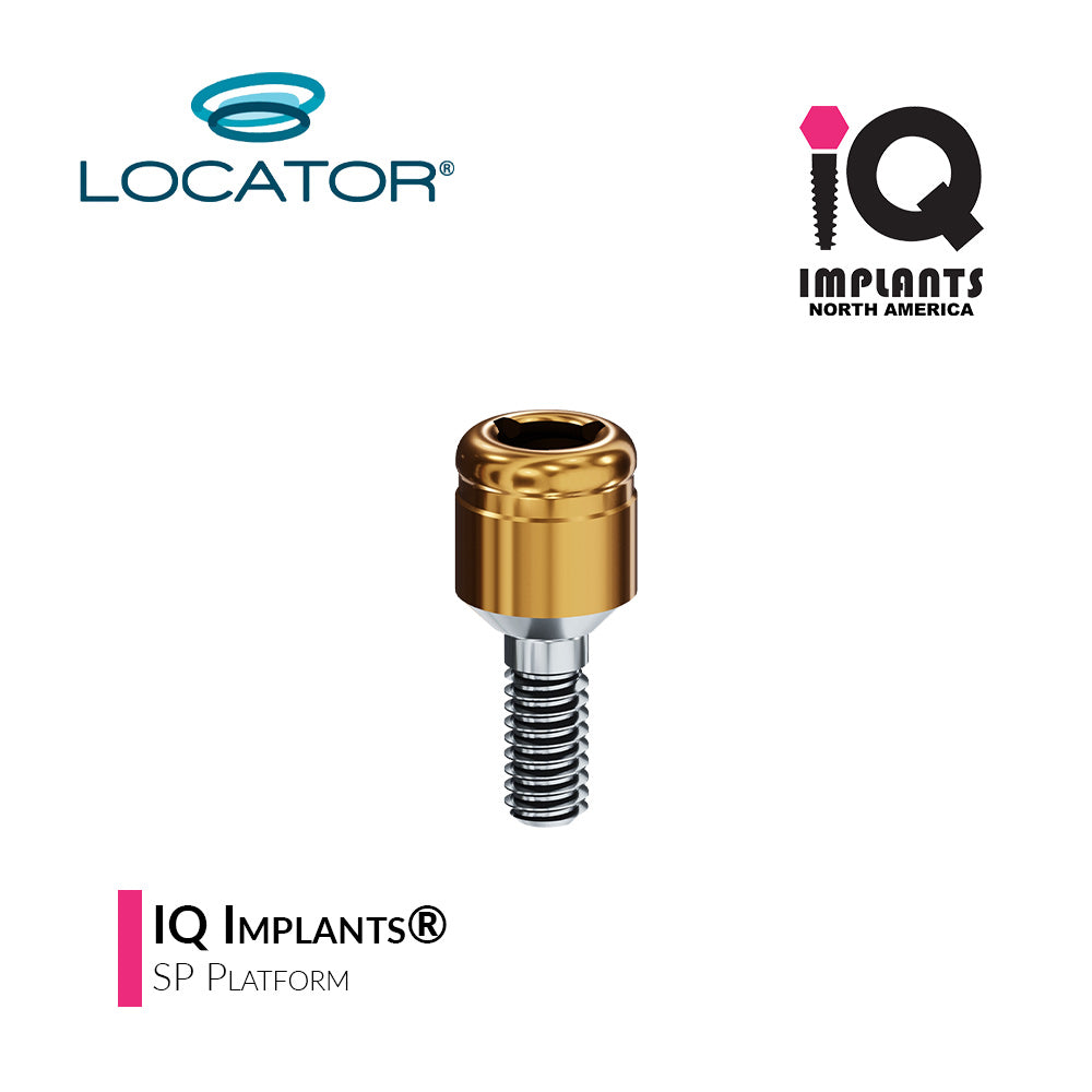 IQ IMPLANTS® Smart & Master Internal Hex SP 3.75mm Platform LOCATOR®