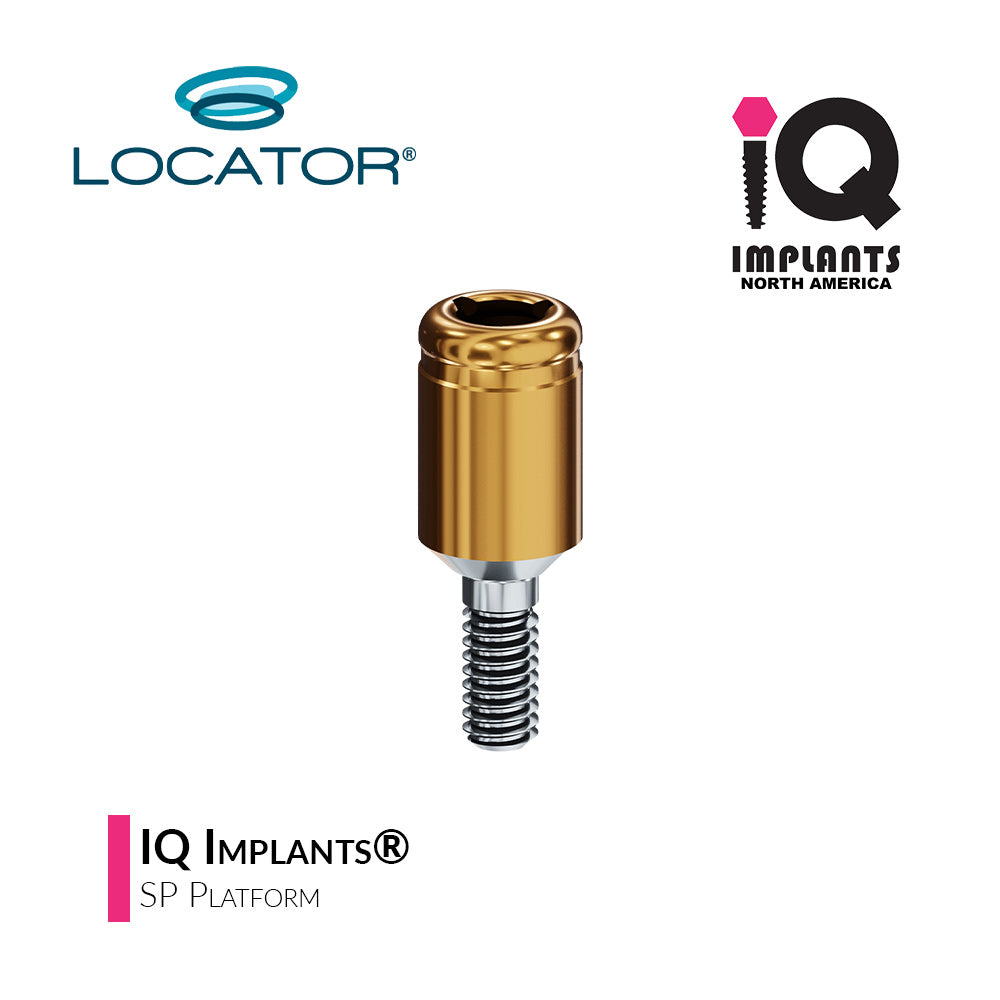 IQ IMPLANTS® Smart & Master Internal Hex SP 3.75mm Platform LOCATOR®