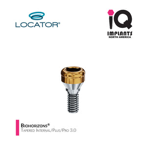 BIOHORIZONS® Tapered/Pro/Plus Internal Hex 3.0 Platform LOCATOR®