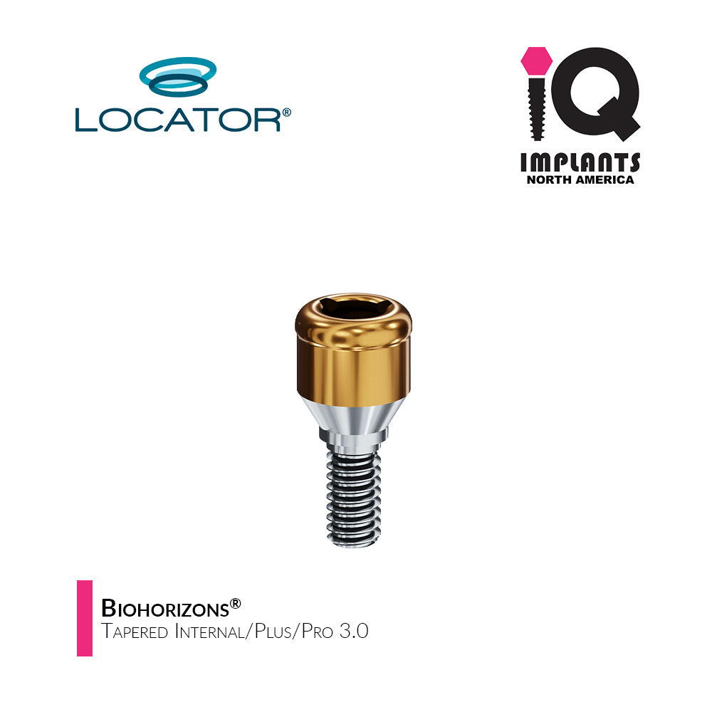 BIOHORIZONS® Tapered/Pro/Plus Internal Hex 3.0 Platform LOCATOR®