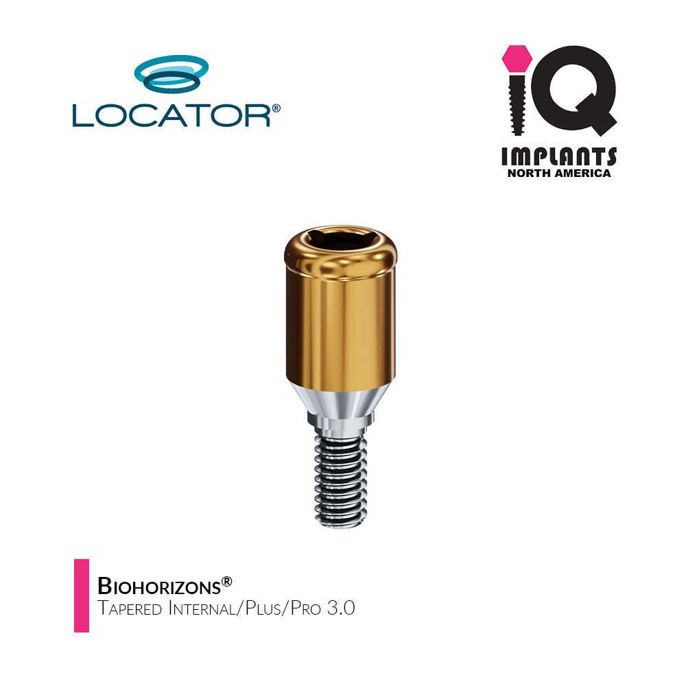 BIOHORIZONS® Tapered/Pro/Plus Internal Hex 3.0 Platform LOCATOR®