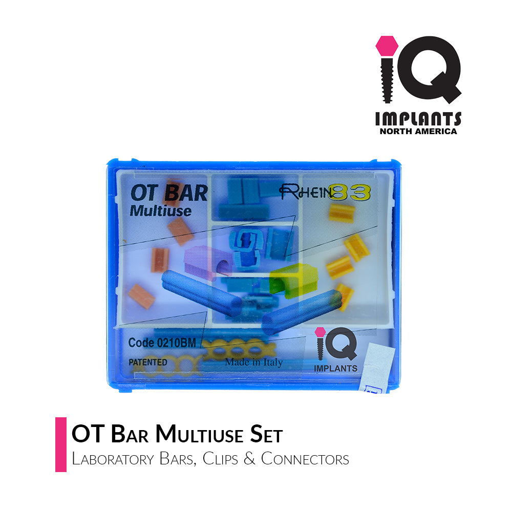 IQ-Rhein OT Bar Multiuse Kit - Essential Lab Parts, Caps and Connectors