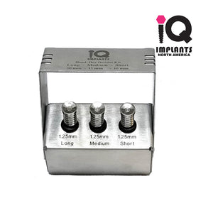 Hand Hex Drivers 1.25mm, 4pcs Kit with Carrier Box