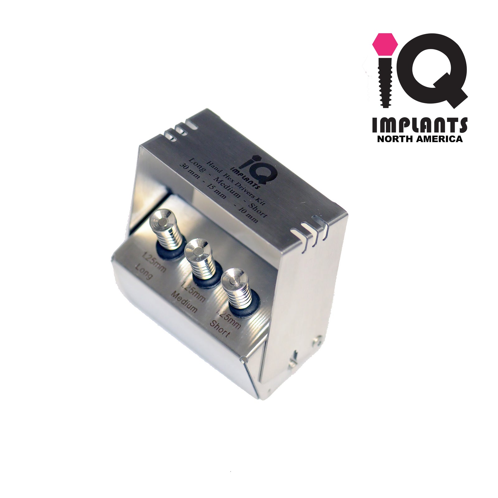 Hand Hex Drivers 1.25mm, 4pcs Kit with Carrier Box