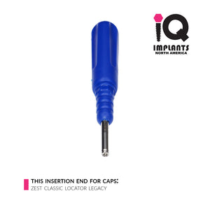 Universal Retention Caps Insertion/Extraction Tool for 2.5mm Balls/Locators/Equators/OD Secure