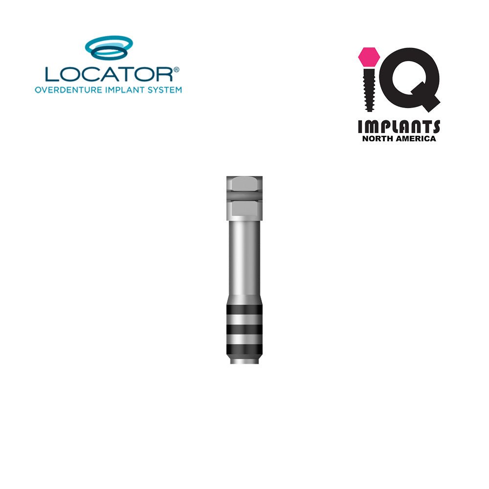 Locator Implant Driver for Ratchet Wrench, Long