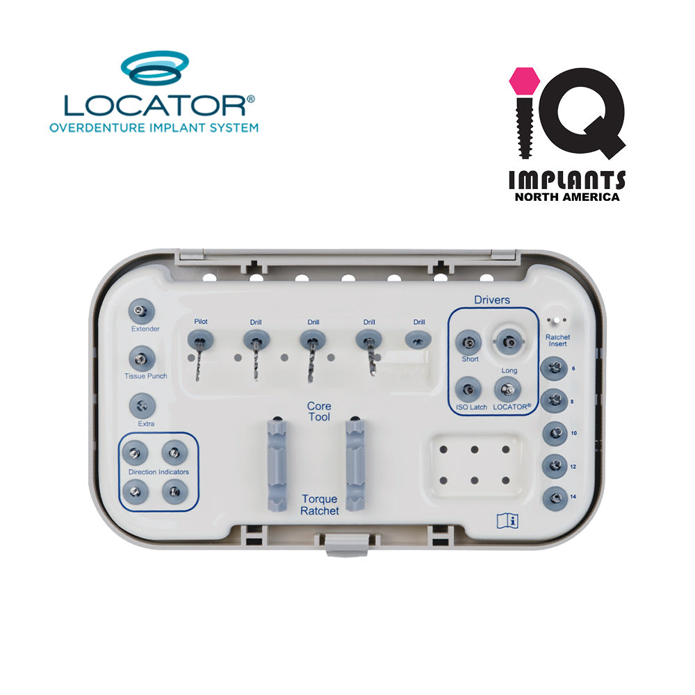 Locator Implants Standard Surgical Kit for Narrow Range