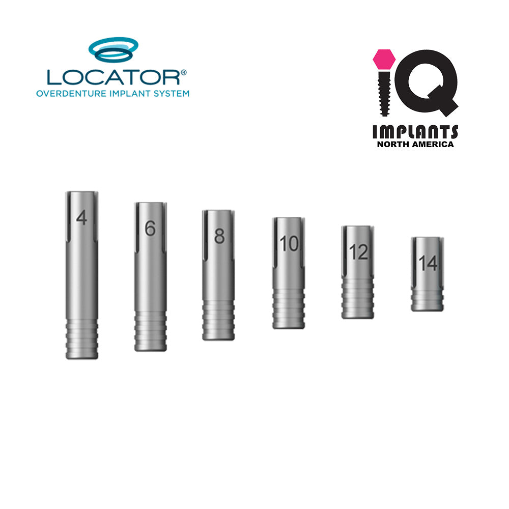 Locator Implant Narrow Ridge Drill Stops 4-14mm