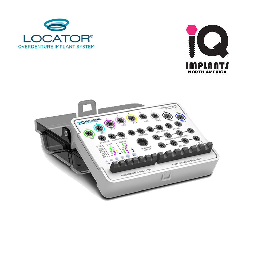 Locator Implants Surgical Kit Tray for Full Range