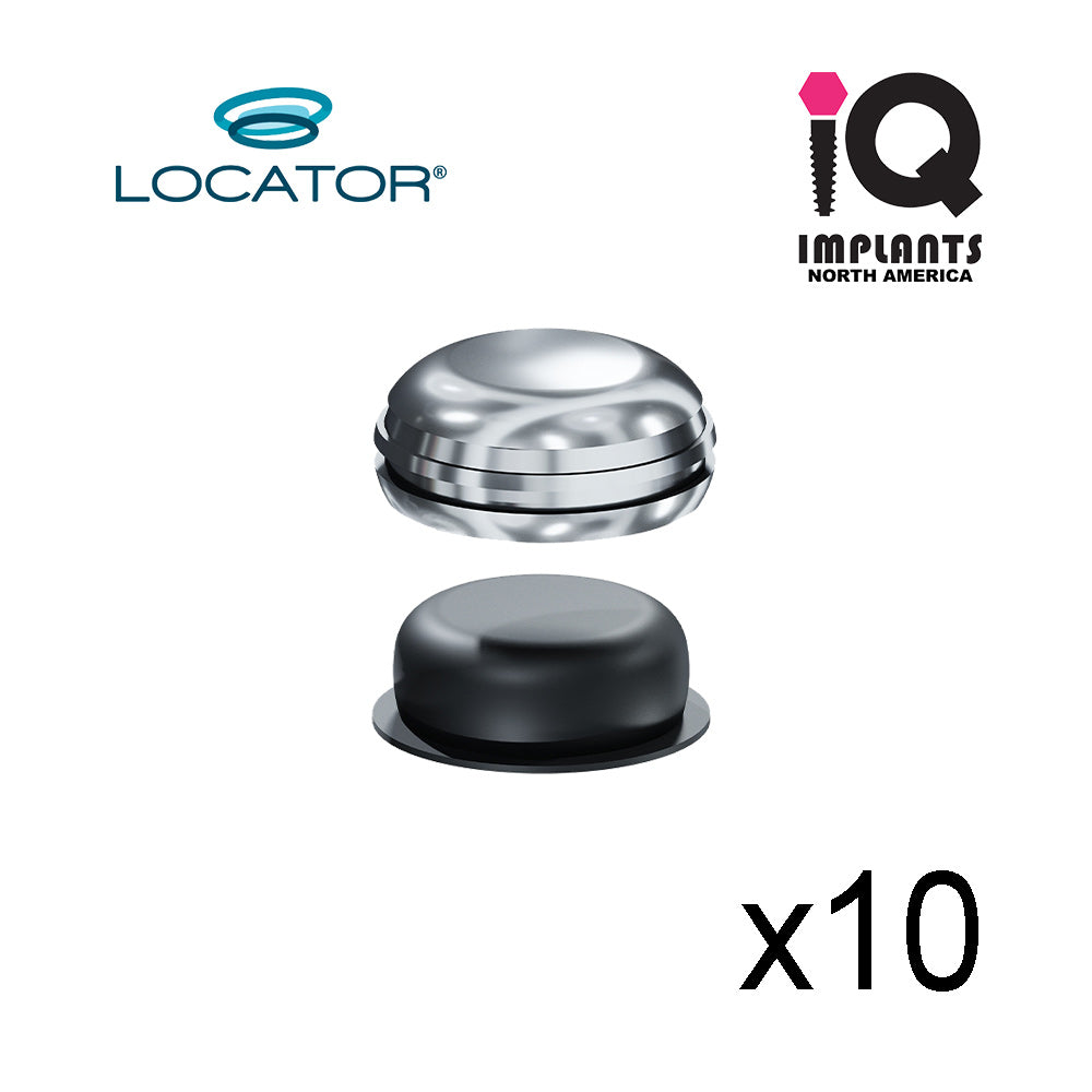 Locator Replacement Metal Housing and Black Lab Insert Assembly (10 Pack)