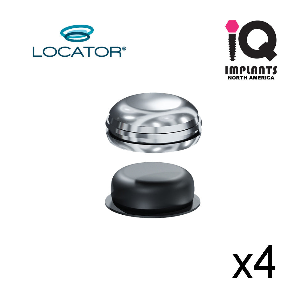 Locator Replacement Metal Housing and Lab Insert Assembly (4 Pack)