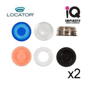 LOCATOR® Standard Male Processing Package, 2 pack