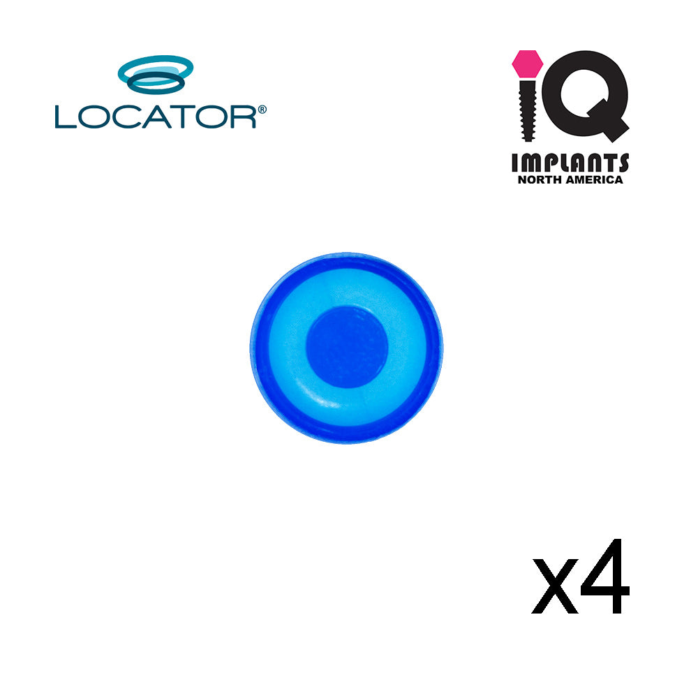 Locator Male Standard Xtra-Light, Blue 1.5lbs  (4pk)