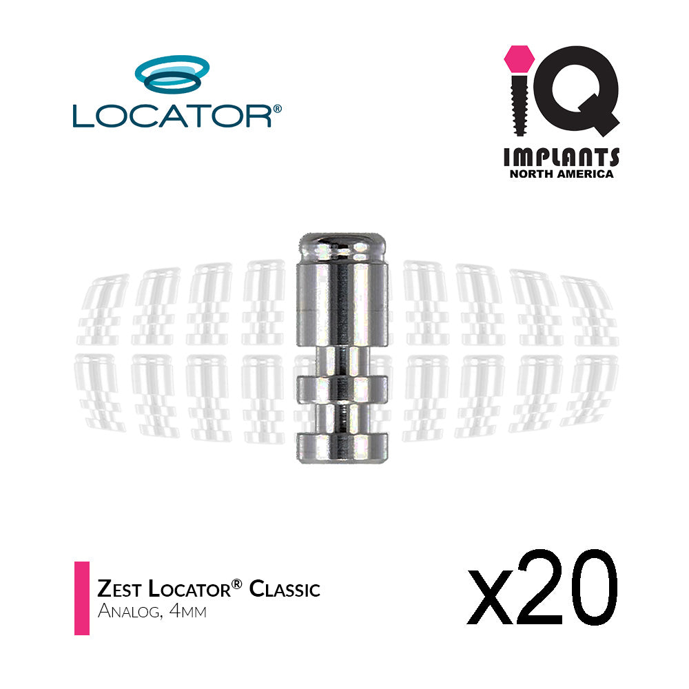 Locator Classic Female Analog, 4mm (20 Pack)