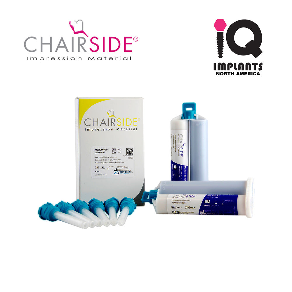 Zest CHAIRSIDE® Impression Material Medium Body 50ml, 2-Pack