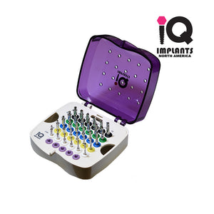 Straight Drills with Integral Stoppers, Complete Boxed Kit 30pcs