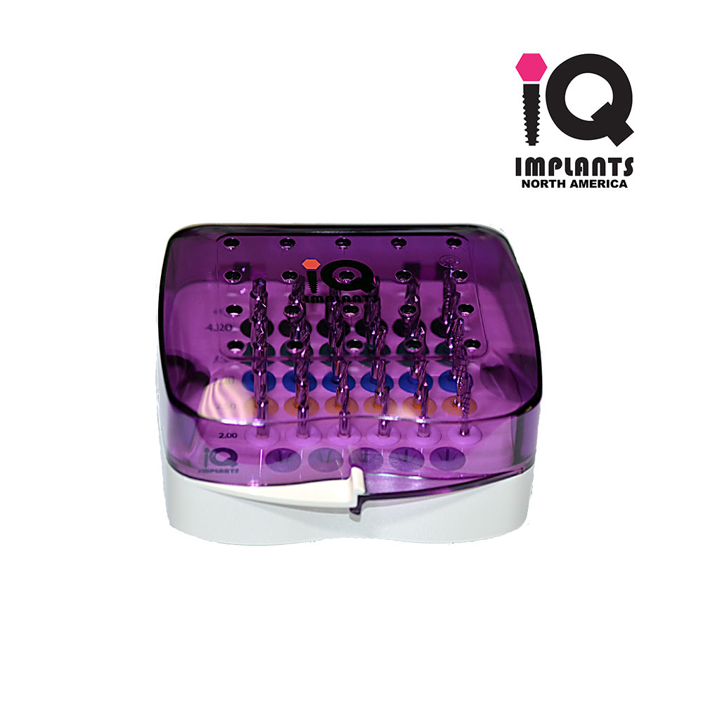 Straight Drills with Integral Stoppers, Complete Boxed Kit 30pcs