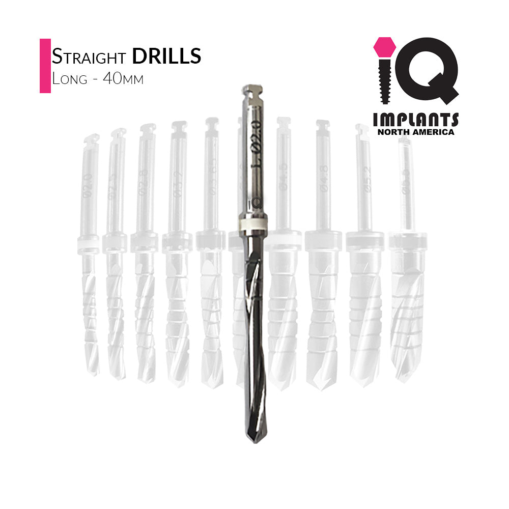 Straight Drill Long, 2.00mmD x 40mmL