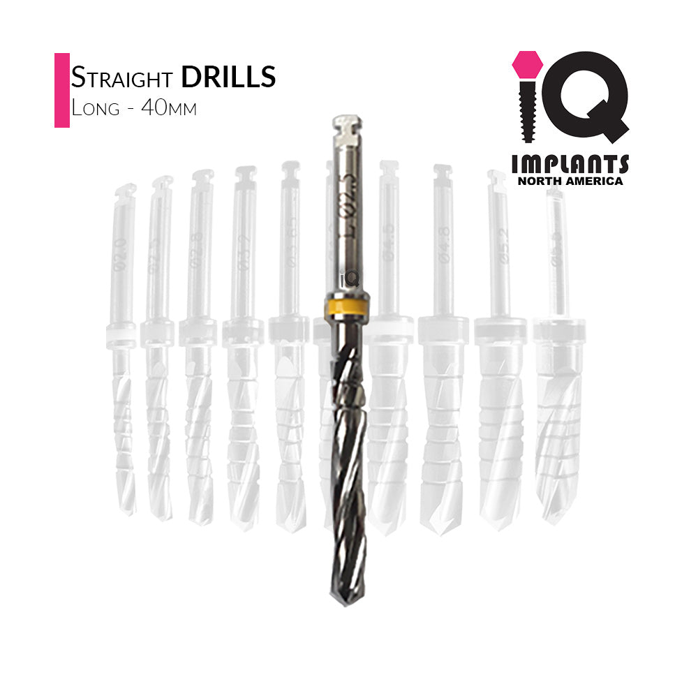 Straight Drill Long, 2.50mmD x 40mmL