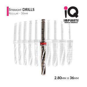 Straight Drill Regular, 2.80mmD x 36mmL