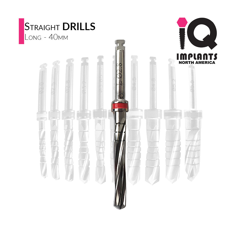 Straight Drill Long, 2.80mmD x 40mmL