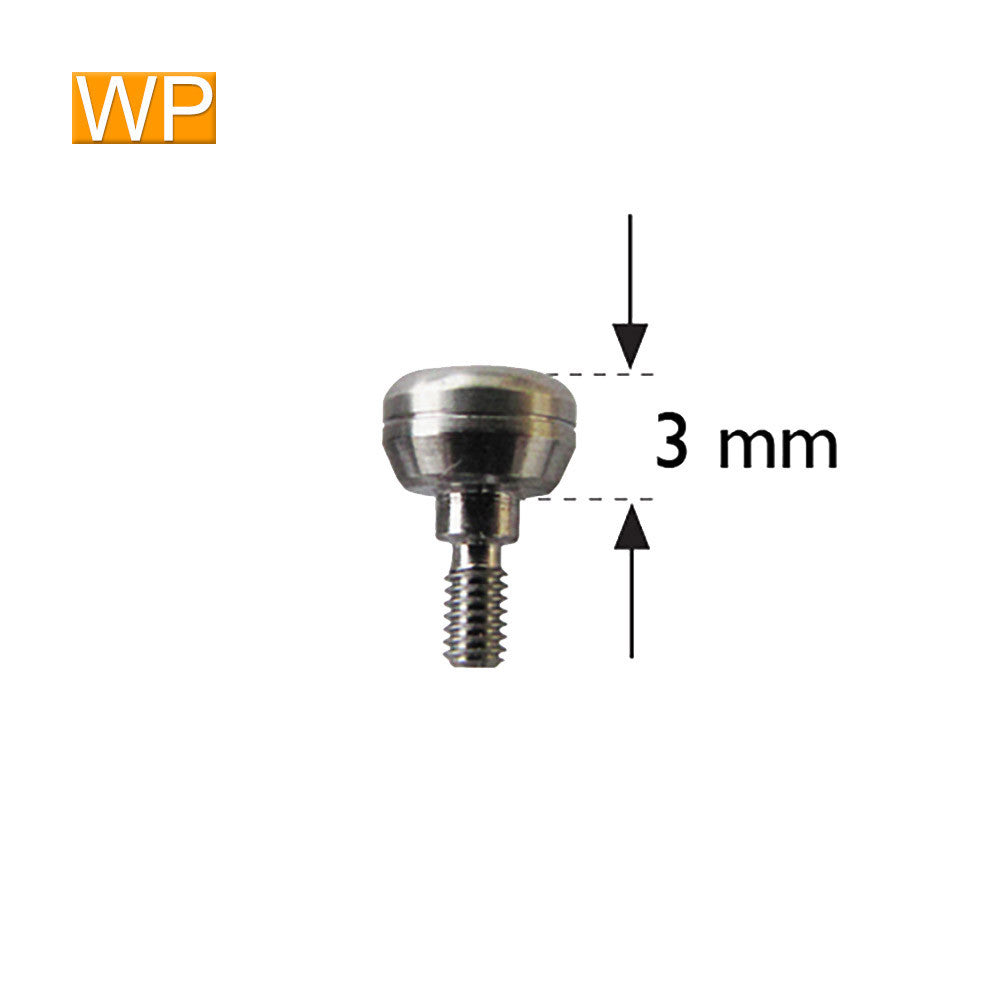 Healing Cap Abutment for Wide 4.5mm platform, 3mm WP