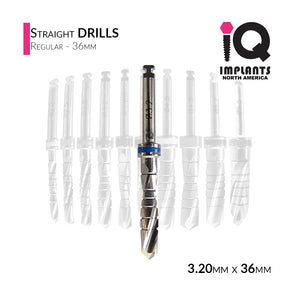 Straight Drill Regular, 3.20mmD x 36mmL