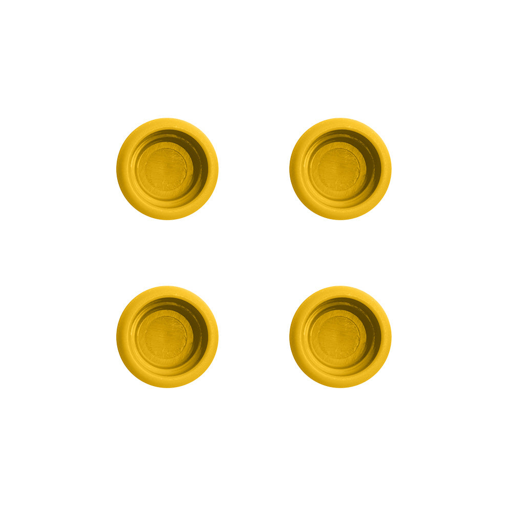 Zest LOCATOR R-Tx® Limited Range Retention Insert Cap, High Retention, Gold (4 Pack)