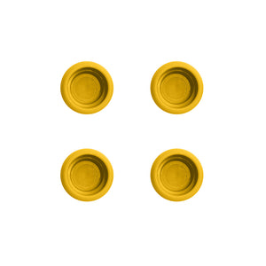 Zest LOCATOR R-Tx® Limited Range Retention Insert Cap, High Retention, Gold (4 Pack)