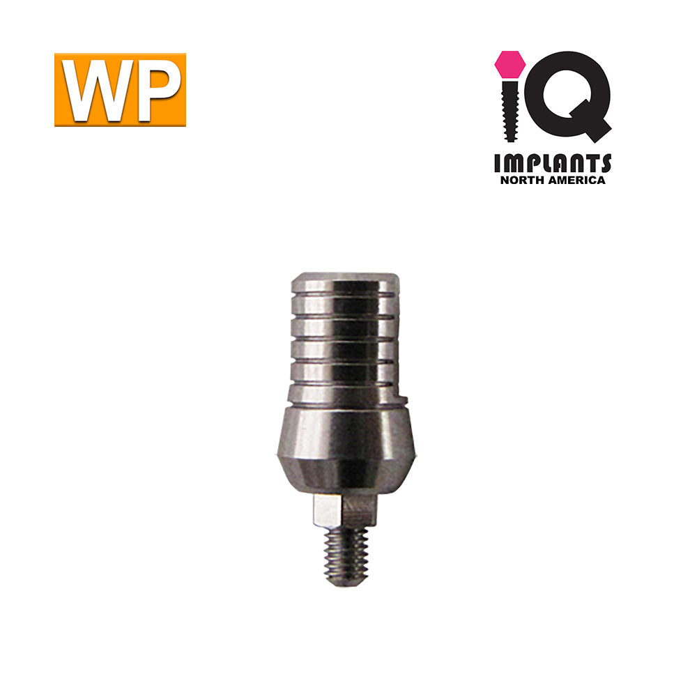 Straight Titanium Abutment,  9mm WP