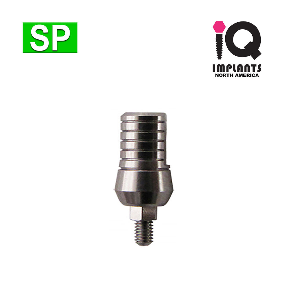Wide Straight 9mm Abutment for Standard Platform, SP